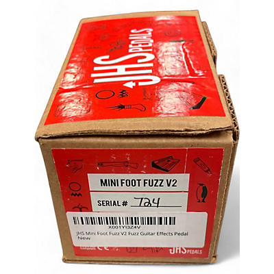 JHS Pedals Used JHS Pedals Mini Foot Fuzz Effect Pedal