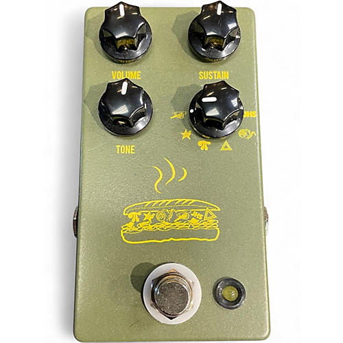 Used JHS Pedals Muffuletta Distortion Fuzz Effect Pedal