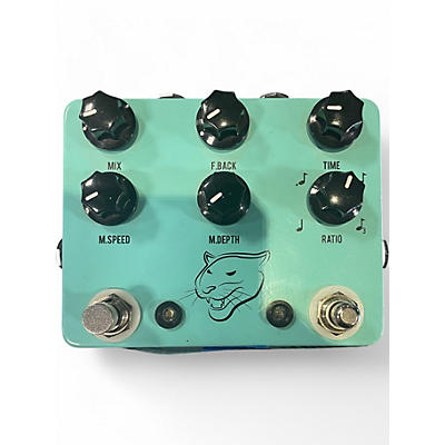 Used JHS Pedals Panther Cub Analog Delay with Tap Tempo V1 Effect Pedal