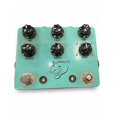 Used JHS Pedals Panther Cub Analog Delay with Tap Tempo V1 Effect Pedal