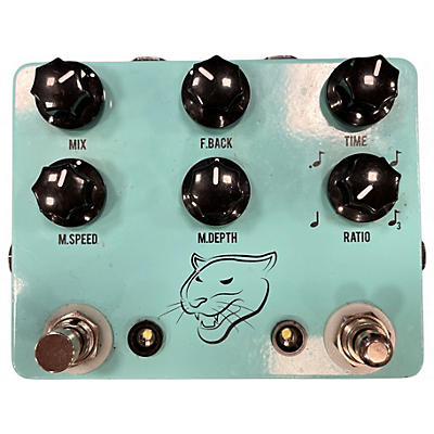 Used JHS Pedals Panther Cub Analog Delay with Tap Tempo V1.5 Effect Pedal