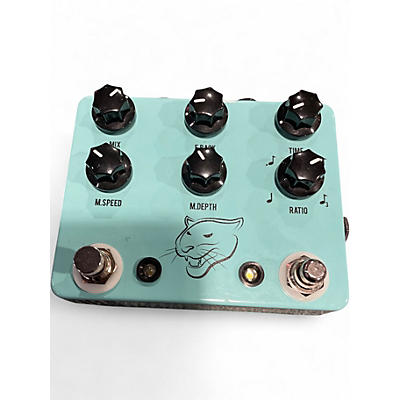 Used JHS Pedals Panther Cub Analog Delay with Tap Tempo V1.5 Effect Pedal