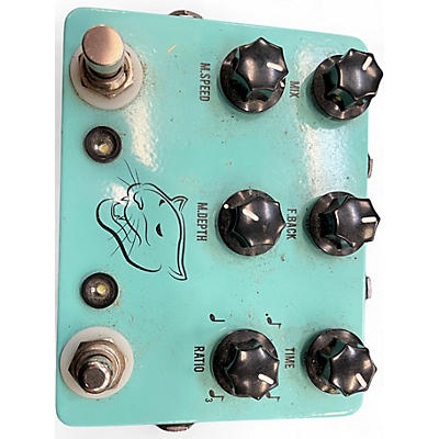 Used JHS Pedals Panther Cub Analog Delay with Tap Tempo V1.5 Effect Pedal