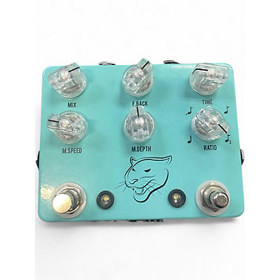 Used JHS Pedals Panther Cub Analog Delay with Tap Tempo V1.5 Effect Pedal