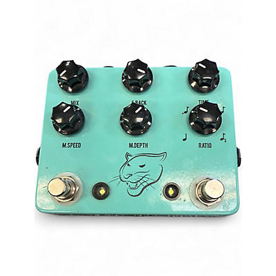 Used JHS Pedals Panther Cub Analog Delay with Tap Tempo V1.5 Effect Pedal