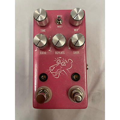 JHS Pedals Used JHS Pedals Pink Panther Delay Effect Pedal