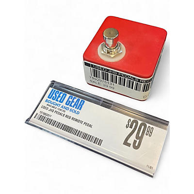 Used JHS Pedals RED REMOTE Pedal