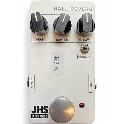 Used JHS Pedals SERIES 3 HALL REVERB Effect Pedal