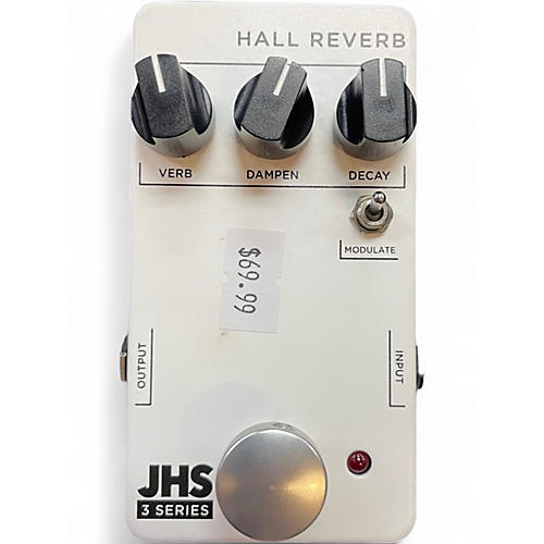 Used JHS Pedals SERIES 3 HALL REVERB Effect Pedal