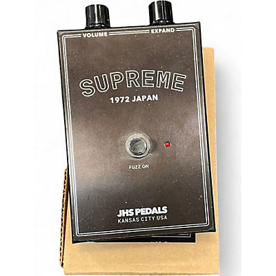 Used JHS Pedals Supreme Fuzz Effect Pedal