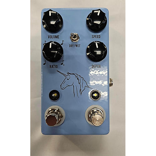 JHS Pedals Used JHS Pedals Unicorn Uni-Vibe Photocell Modulator With Tap Tempo Effect Pedal