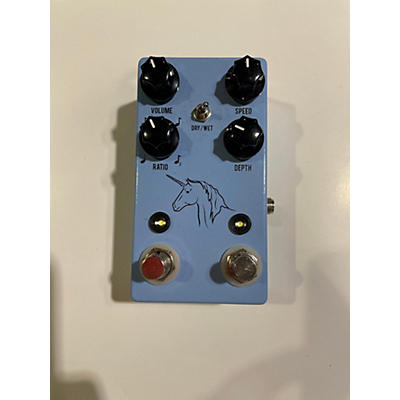 JHS Pedals Used JHS Pedals Unicorn Uni-Vibe Photocell Modulator With Tap Tempo Effect Pedal