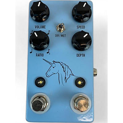 Used JHS Pedals Unicorn Uni-Vibe Photocell Modulator with Tap Tempo Effect Pedal