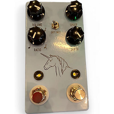 Used JHS Pedals Unicorn Uni-Vibe Photocell Modulator with Tap Tempo Effect Pedal