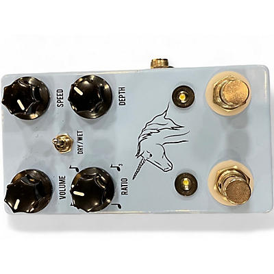 Used JHS Pedals Unicorn Uni-Vibe Photocell Modulator with Tap Tempo Effect Pedal