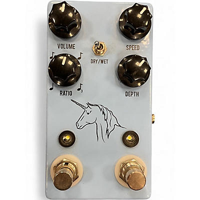 Used JHS Pedals Unicorn Uni-Vibe Photocell Modulator with Tap Tempo Effect Pedal