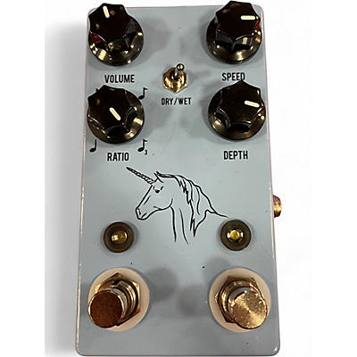 Used JHS Pedals Unicorn Uni-Vibe Photocell Modulator with Tap Tempo Effect Pedal