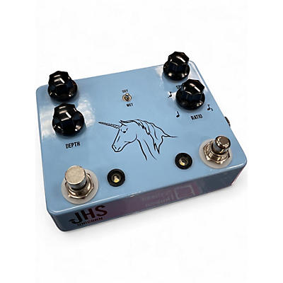 Used JHS Pedals Unicorn Uni-Vibe Photocell Modulator with Tap Tempo Effect Pedal