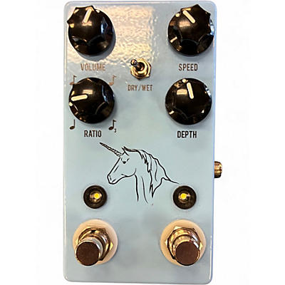 Used JHS Pedals Unicorn Uni-Vibe Photocell Modulator with Tap Tempo Effect Pedal