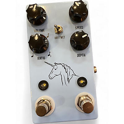 Used JHS Pedals Unicorn Uni-Vibe Photocell Modulator with Tap Tempo Effect Pedal