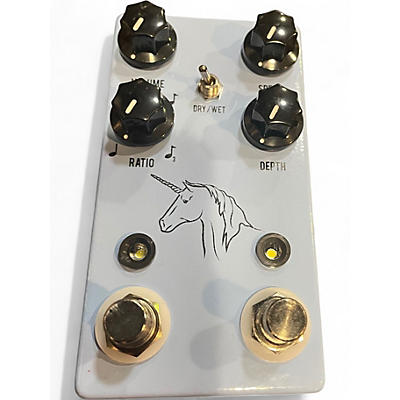 Used JHS Pedals Unicorn Uni-Vibe Photocell Modulator with Tap Tempo v2 Effect Pedal