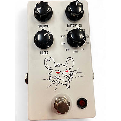 Used JHS Pedals packrat white Effect Pedal