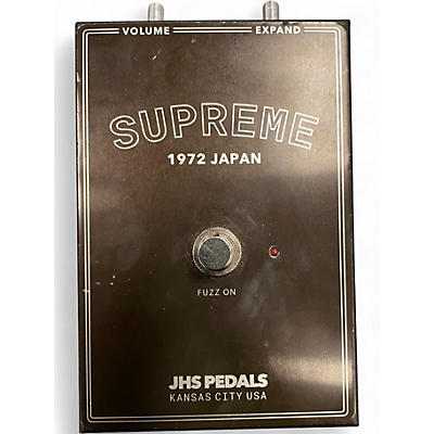 Used JHS Pedals supreme fuzz legends Effect Pedal