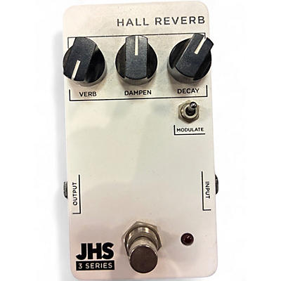 Used JHS SERIES 3 HALL REVERB Effect Pedal
