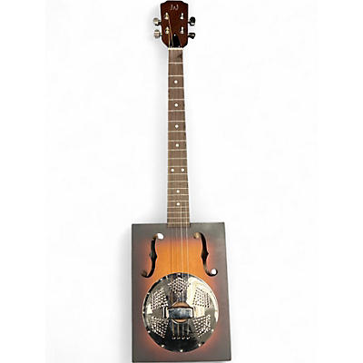 Used JN Guitars CASK PUNCHEON 2 Color Sunburst Cigar Box Instruments