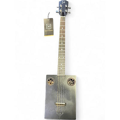 Used JN Guitars Cigar Box Black Acoustic Guitar