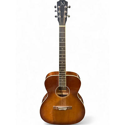 Used JN Guitars Solid Top Acoustic Brown Sunburst Acoustic Guitar
