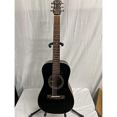 Used JOURNEY INSTRUMENTS OVERHEAD OF420BK Black Acoustic Electric Guitar