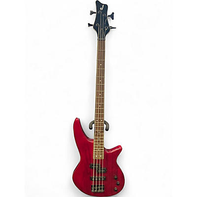 Used Jackon  Spectra  Satin Red Electric Bass Guitar