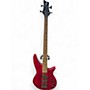 Used Jackon  Spectra  Satin Red Electric Bass Guitar Satin Red