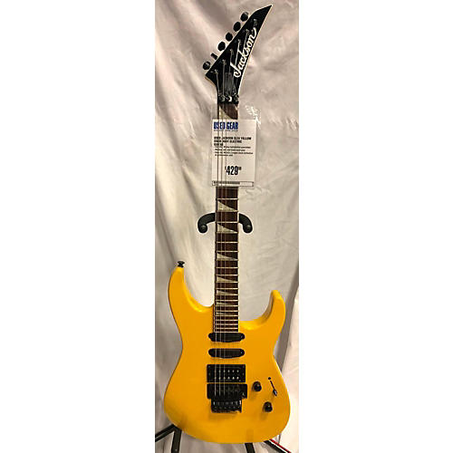 Used Jackosn SL3X Yellow Solid Body Electric Guitar Yellow