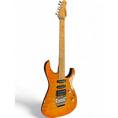 Used Jackson 2000s PC3 Phil Collen Amber Solid Body Electric Guitar