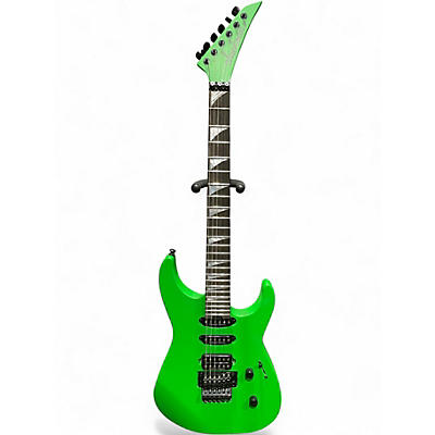 Used Jackson AMERICAN SERIES SOLOIST SL3 SLIME GREEN Solid Body Electric Guitar
