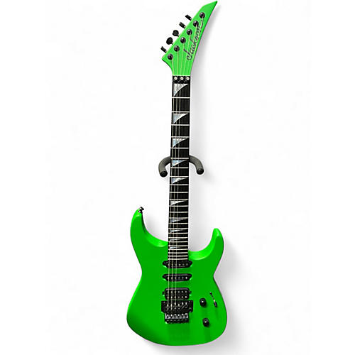 Used Jackson AMERICAN SL2 DX SOLOIST Green Solid Body Electric Guitar Green
