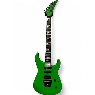Used Jackson AMERICAN SL3 Green Solid Body Electric Guitar