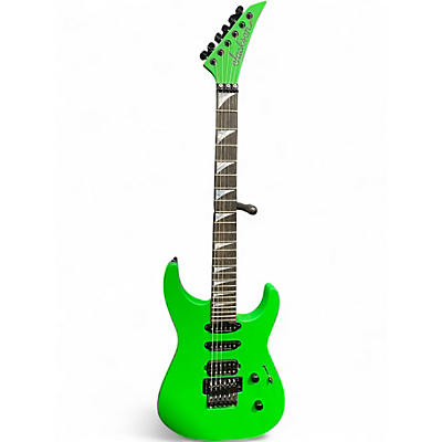 Used Jackson AMERICAN SRS SL3 Green Solid Body Electric Guitar