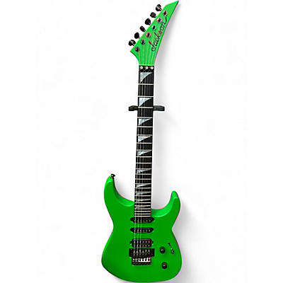 Used Jackson AMERICAN SRS SL3 SATIN  SLIME GREEN Solid Body Electric Guitar