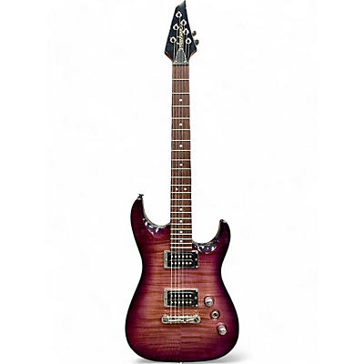 Jackson Used Jackson AT2T Trans Purple Solid Body Electric Guitar