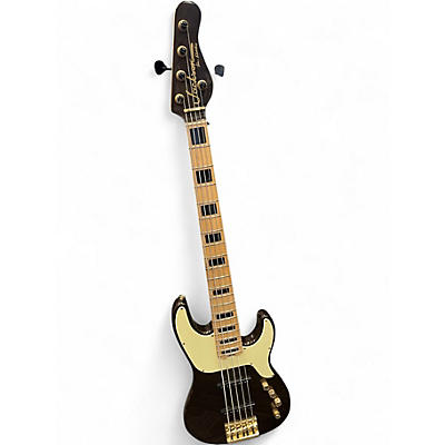 Used Jackson Adam Blackstone "Gladys" Pro Series Signature Concert  Brown Electric Bass Guitar