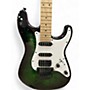 Used Jackson Adrian Smith Iron Maiden Signature SDXQ Trans Green Solid Body Electric Guitar Trans Green