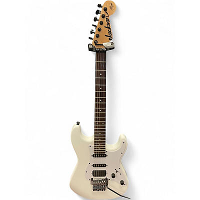 Used Jackson Adrian Smith Signature Arctic White Solid Body Electric Guitar