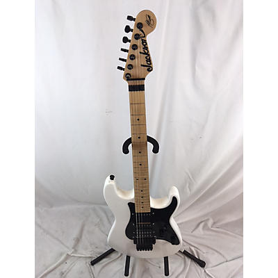 Jackson Used Jackson Adrian Smith Signature White Solid Body Electric Guitar