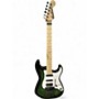 Used Jackson Adrian Smith Signature X Series Transparent Green Solid Body Electric Guitar Transparent Green