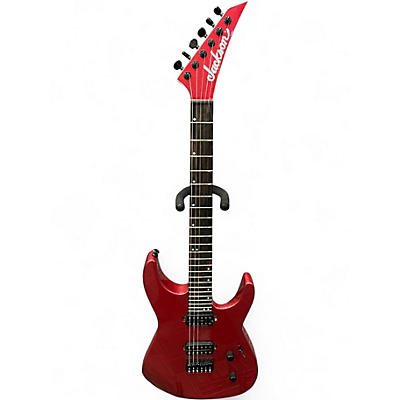 Used Jackson American Series Red Solid Body Electric Guitar