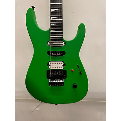 Jackson Used Jackson American Series SL3 Slime Green Solid Body Electric Guitar