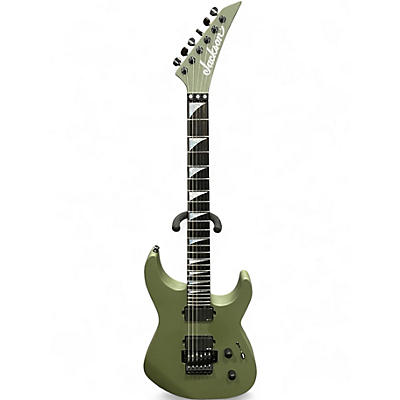 Used Jackson American Series Soloist SL2MG Matte Army Drab Solid Body Electric Guitar